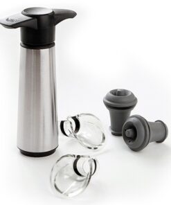 Vacu Vin vinpumpe i stål 2