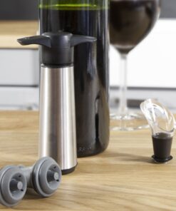 Vacu Vin vinpumpe i stål 3